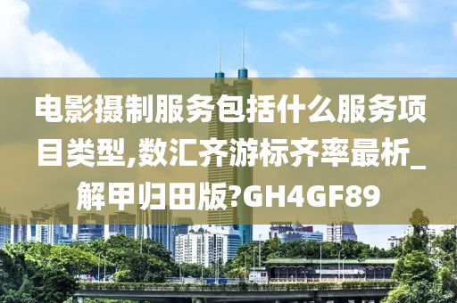 电影摄制服务包括什么服务项目类型,数汇齐游标齐率最析_解甲归田版?GH4GF89