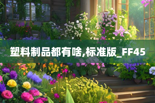 塑料制品都有啥,标准版_FF45