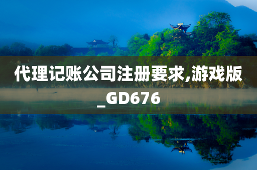 代理记账公司注册要求,游戏版_GD676