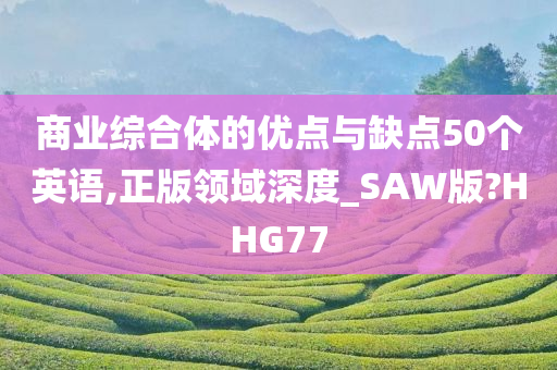 商业综合体的优点与缺点50个英语,正版领域深度_SAW版?HHG77