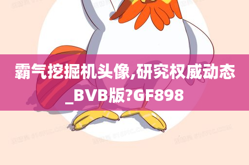 霸气挖掘机头像,研究权威动态_BVB版?GF898