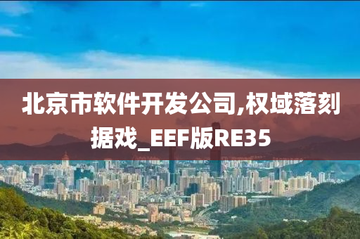 北京市软件开发公司,权域落刻据戏_EEF版RE35