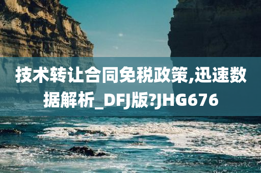 技术转让合同免税政策,迅速数据解析_DFJ版?JHG676