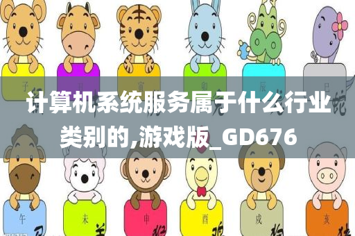 计算机系统服务属于什么行业类别的,游戏版_GD676