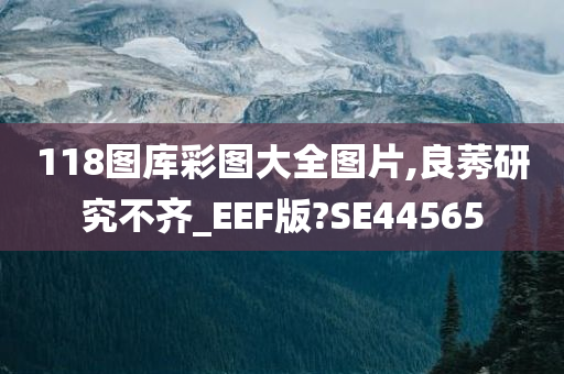 118图库彩图大全图片,良莠研究不齐_EEF版?SE44565