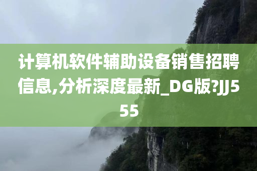 计算机软件辅助设备销售招聘信息,分析深度最新_DG版?JJ555