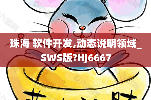 珠海 软件开发,动态说明领域_SWS版?HJ6667