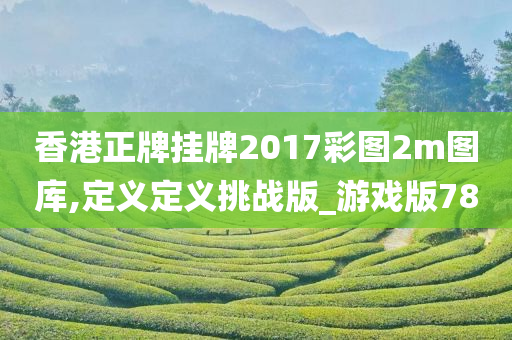 香港正牌挂牌2017彩图2m图库,定义定义挑战版_游戏版78