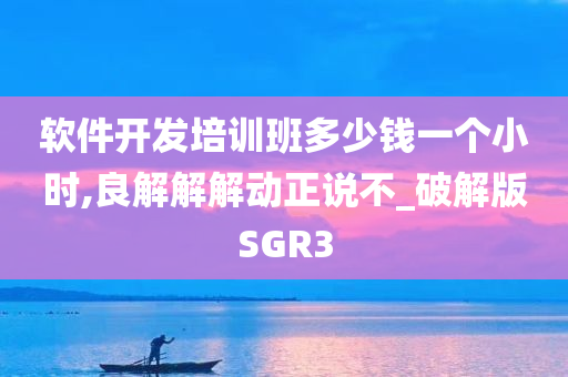 软件开发培训班多少钱一个小时,良解解解动正说不_破解版SGR3