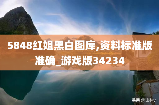 5848红姐黑白图库,资料标准版准确_游戏版34234