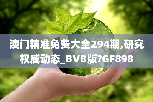 澳门精准免费大全294期,研究权威动态_BVB版?GF898