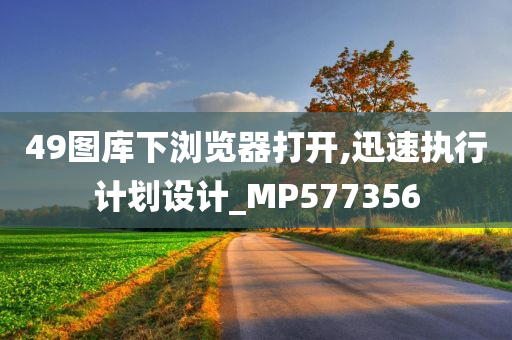 49图库下浏览器打开,迅速执行计划设计_MP577356