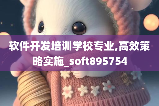 软件开发培训学校专业,高效策略实施_soft895754