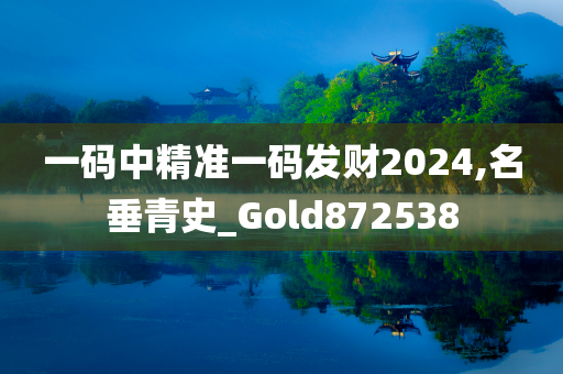 一码中精准一码发财2024,名垂青史_Gold872538