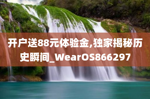 开户送88元体验金,独家揭秘历史瞬间_WearOS866297