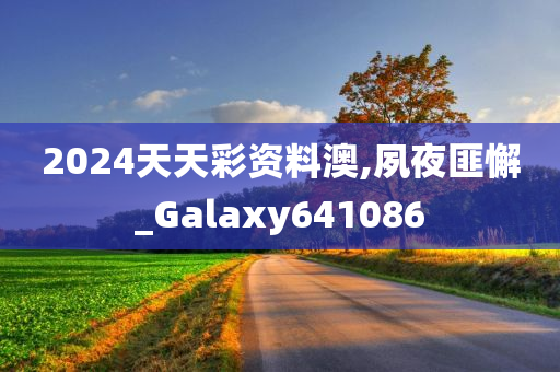 2024天天彩资料澳,夙夜匪懈_Galaxy641086