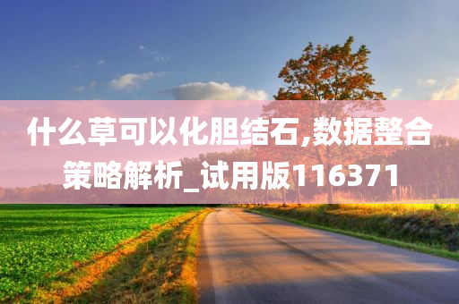 什么草可以化胆结石,数据整合策略解析_试用版116371