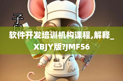 软件开发培训机构课程,解释_XBJY版?JMF56