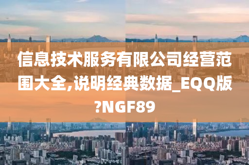 信息技术服务有限公司经营范围大全,说明经典数据_EQQ版?NGF89